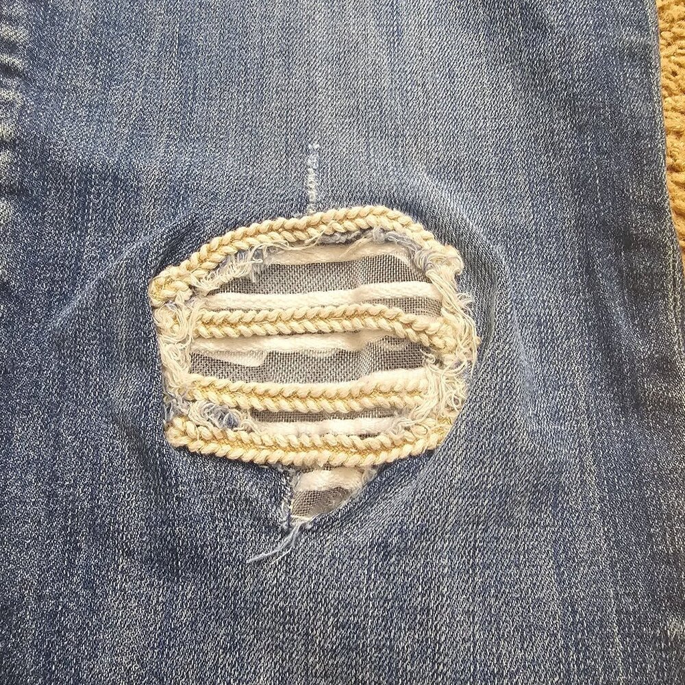 Kut From The Kloth Jeans Womens 6 Blue Catherine Boyfriend Denim Stretch Pants - Picture 5 of 9